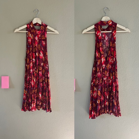 Free People Intimately Beaux mock neck slip mini dress - Picture 2 of 8